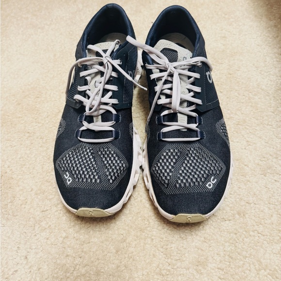 On Women's Cloud X Shift Sneakers | Size 8.5 | Black & Pearl | Lightly Worn - Picture 3 of 4